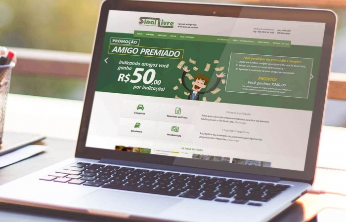 Redesign - CFC Sinal Livre